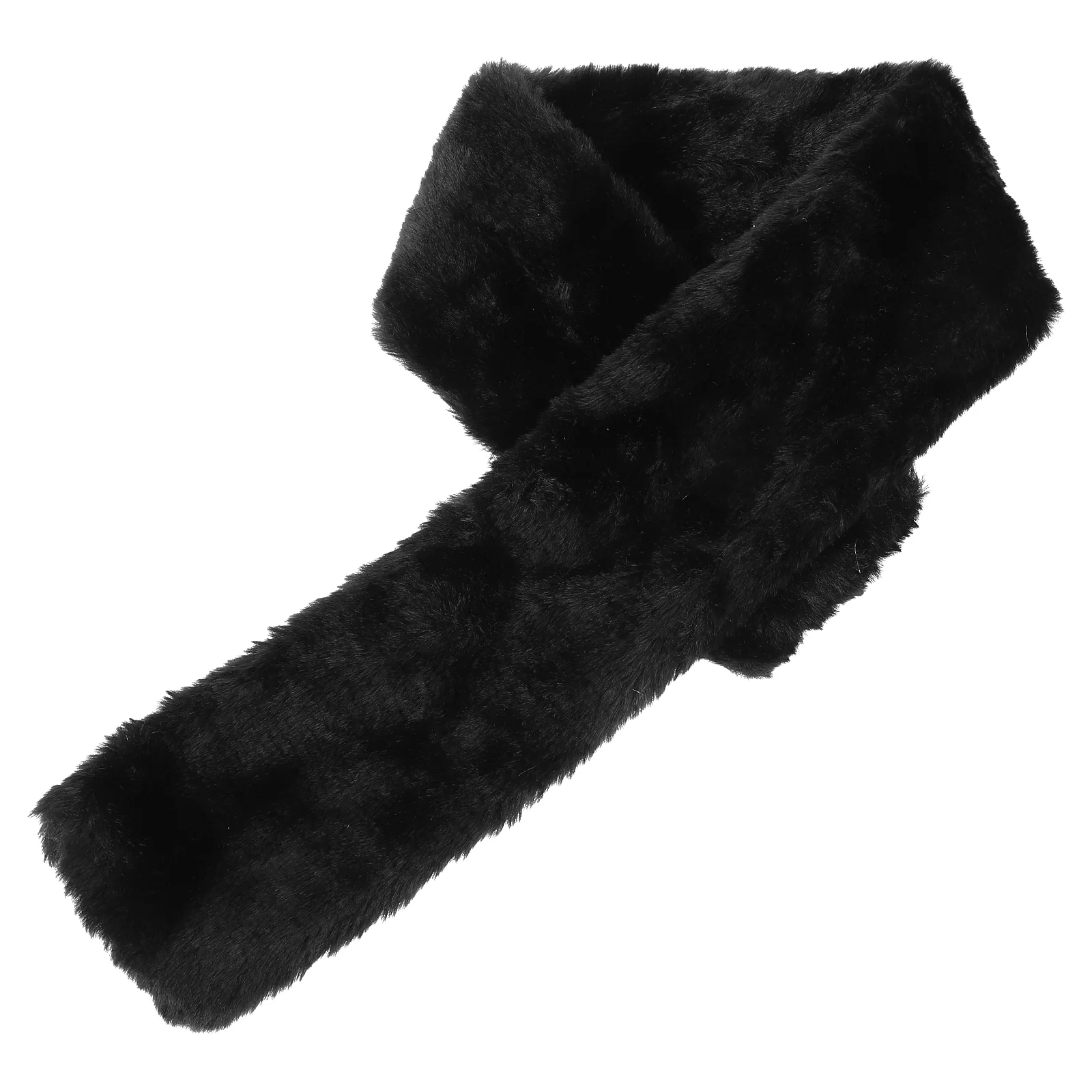 Winter Imitation Fur Versatile Seto Scarf Solid Color Plush Small Neck Cover (black) Women Collar for Blended Miss
Winter Imitation Fur Versatile Seto Scarf Solid Color Plush Small Neck Cover (black) Women Collar for Blended Miss
