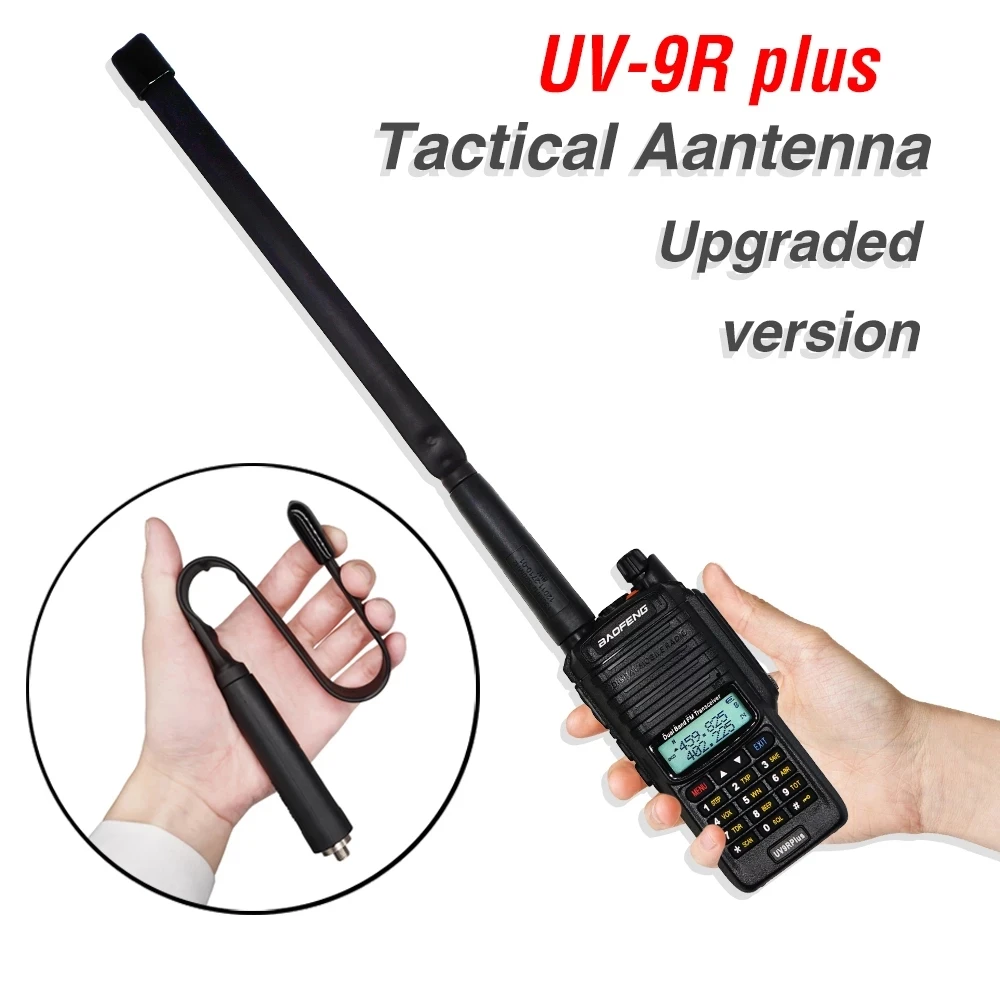 CS Tactical Antenna Foldable SMA-Female Dual Band 33CM VHF UHF For Baofeng Walkie Talkie UV-9R Plus uv-9r UV9R Two Way Radio
CS Tactical Antenna Foldable SMA-Female Dual Band 33CM VHF UHF For Baofeng Walkie Talkie UV-9R Plus uv-9r UV9R Two Way Radio