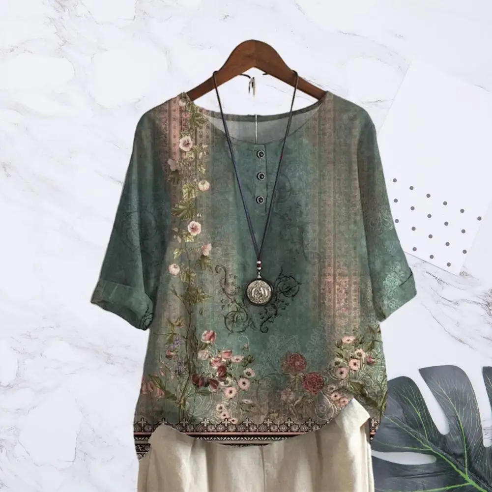 Летние топы, мягкая женская рубашка, удобный крутой модный Женский Повседневный Топ с цветочным узором
Летние топы, мягкая женская рубашка, удобный крутой модный Женский Повседневный Топ с цветочным узором