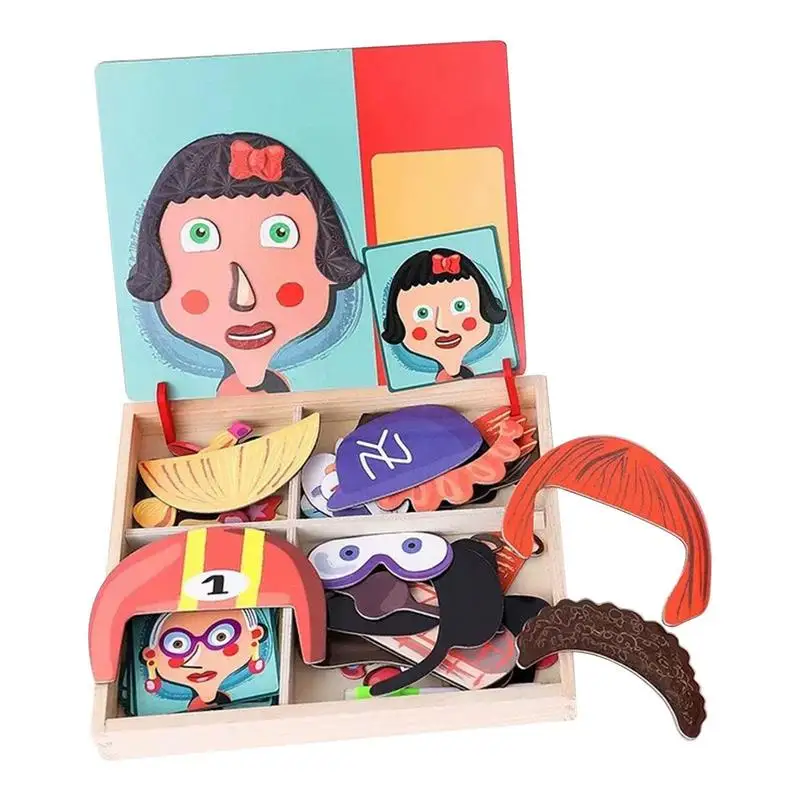 Magnetic Drawing Board Puzzle Face Shape Puzzles Game Wooden Box Design Magnetic Pattern Matching Games For Early Education
Magnetic Drawing Board Puzzle Face Shape Puzzles Game Wooden Box Design Magnetic Pattern Matching Games For Early Education