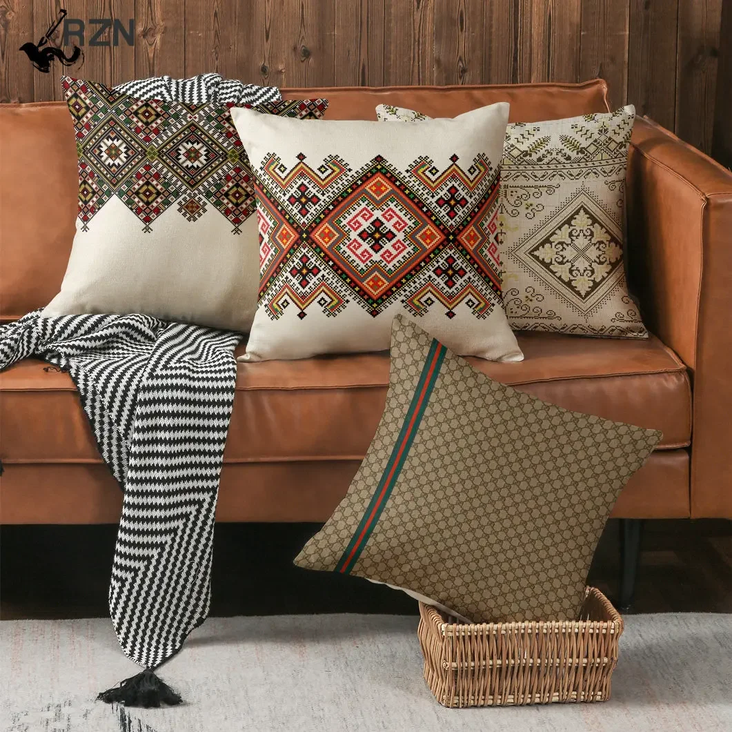 Bohemian Cushion Cover Linen Pillowcase Ethnic retro totem Pillows Sofa Car Chair Home Decoration High Grade Pillows 45cm*45cm
Bohemian Cushion Cover Linen Pillowcase Ethnic retro totem Pillows Sofa Car Chair Home Decoration High Grade Pillows 45cm*45cm