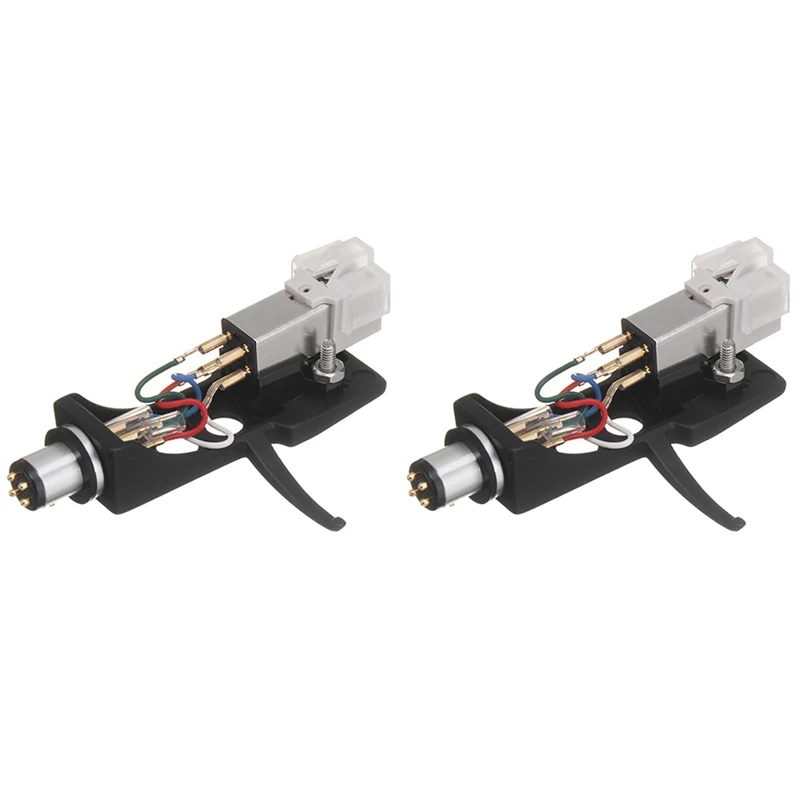 2Sets Magnetic Cartridge Stylus With Turntable Headshell 4 Pin For Phonograph Turntable Gramophone LP Vinyl Needle 
2Sets Magnetic Cartridge Stylus With Turntable Headshell 4 Pin For Phonograph Turntable Gramophone LP Vinyl Needle