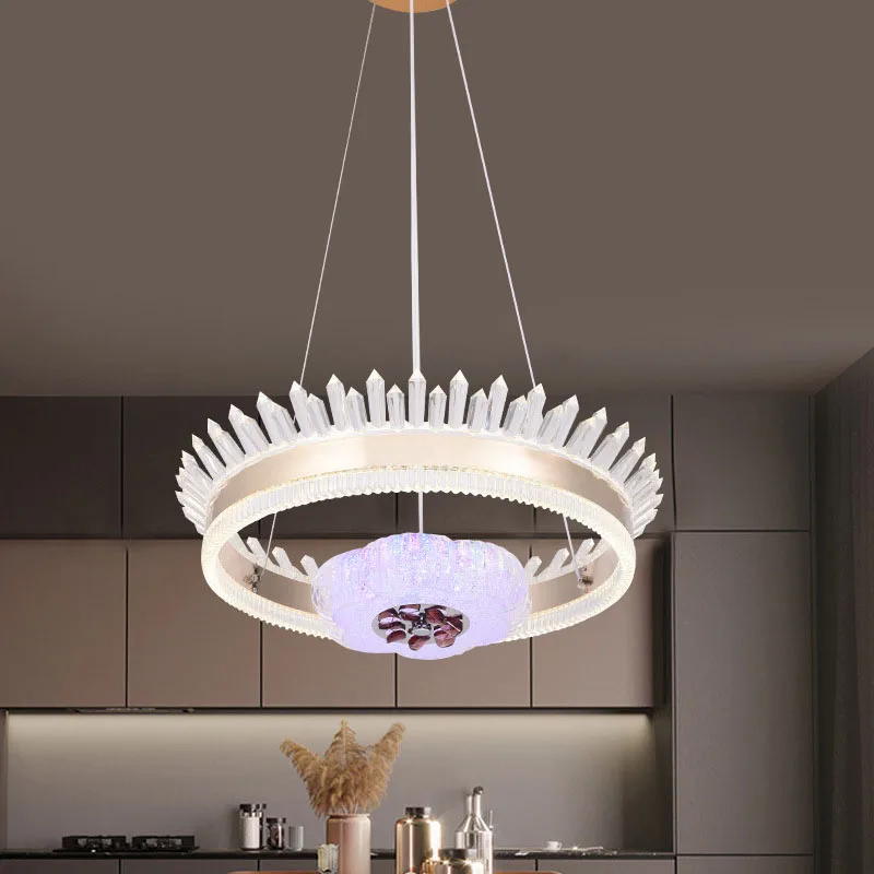 Modern crystal chandelier acrylic family circular duplex living room dining room light minimalist hotel villa ceiling bedroom ch
Modern crystal chandelier acrylic family circular duplex living room dining room light minimalist hotel villa ceiling bedroom ch