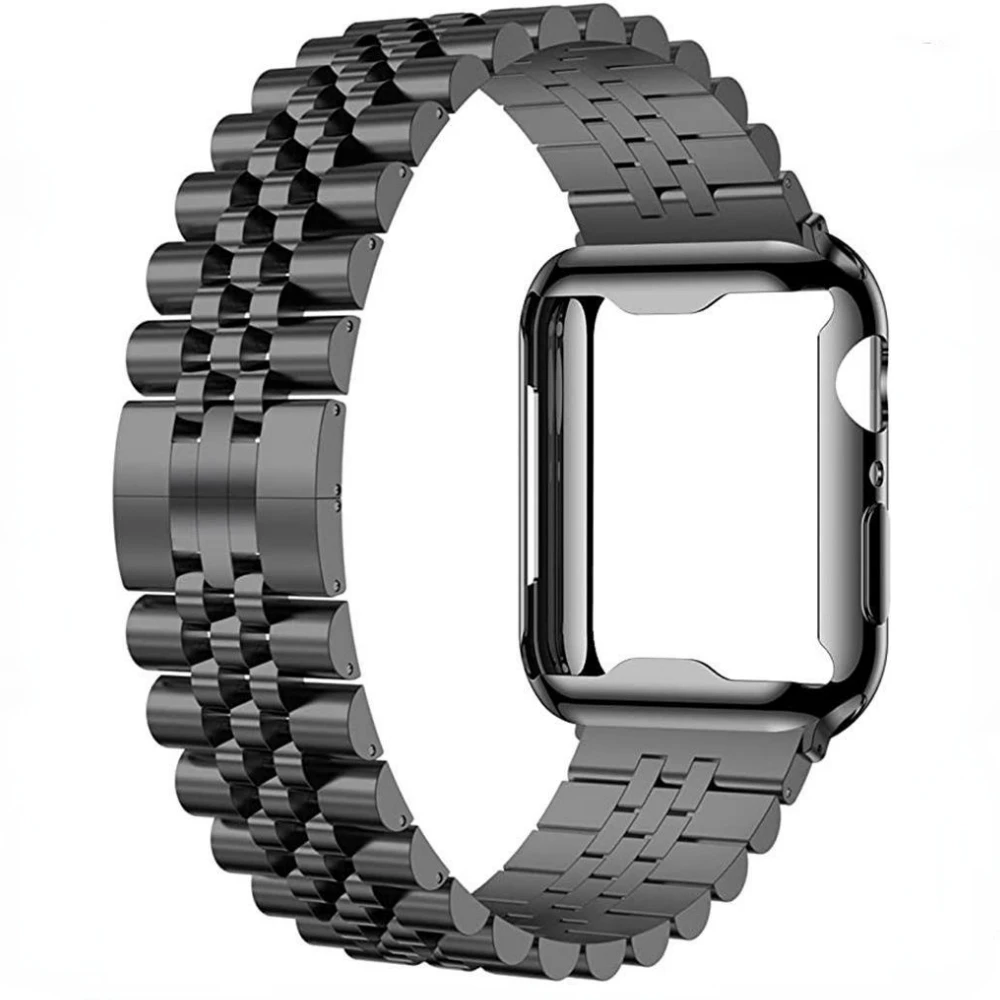 TPU Case + Metal Strap for Apple Watch 45mm 41mm 44mm 40mm 49mm 42mm 38mm Stainless Steel Wristband iWatch 8 Ultra 7 6 5 4 3 SE
TPU Case + Metal Strap for Apple Watch 45mm 41mm 44mm 40mm 49mm 42mm 38mm Stainless Steel Wristband iWatch 8 Ultra 7 6 5 4 3 SE