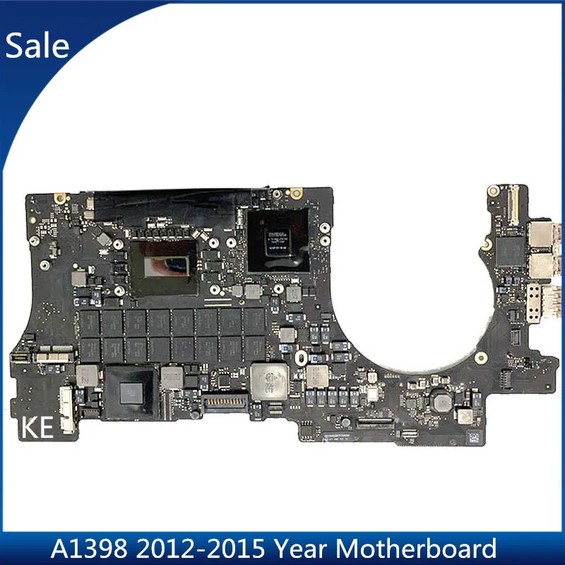 

Sale A1398 Laptop Motherboard For MacBook Pro Retina 15" Logic Board Full Tested 2012 2013 2014 2015 Year 820-3332-A 820-3787-A