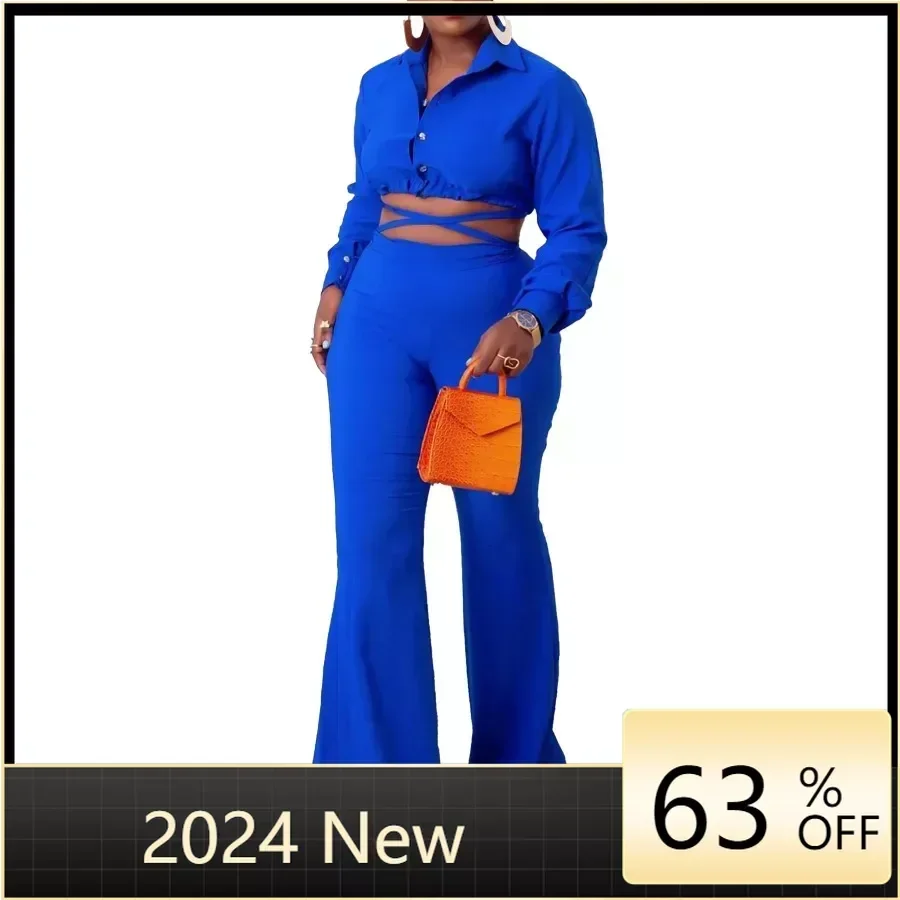 African Clothes for Women Summer Fashion Africa Long Sleeve V-neck Polyester 2 Piece Top Long Pant Matching Sets Africa Clothing
African Clothes for Women Summer Fashion Africa Long Sleeve V-neck Polyester 2 Piece Top Long Pant Matching Sets Africa Clothing