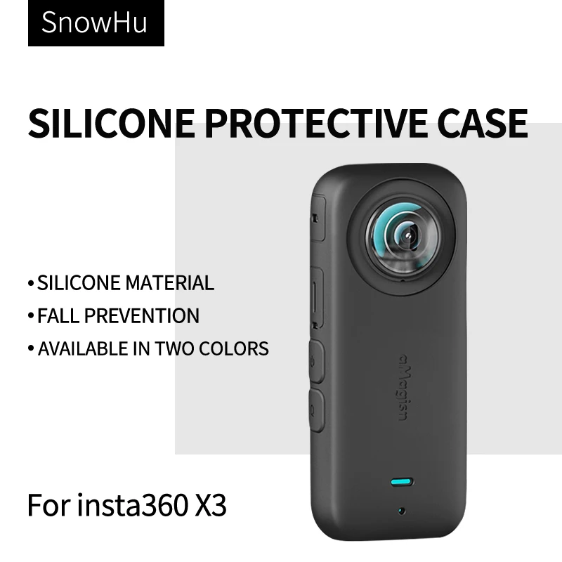 For insta360 X3 Soft Silicone Case for insta360oneX3 Silicone Protective Full Cover Shell Camera Accessorie for insta360 ONE X3
For insta360 X3 Soft Silicone Case for insta360oneX3 Silicone Protective Full Cover Shell Camera Accessorie for insta360 ONE X3