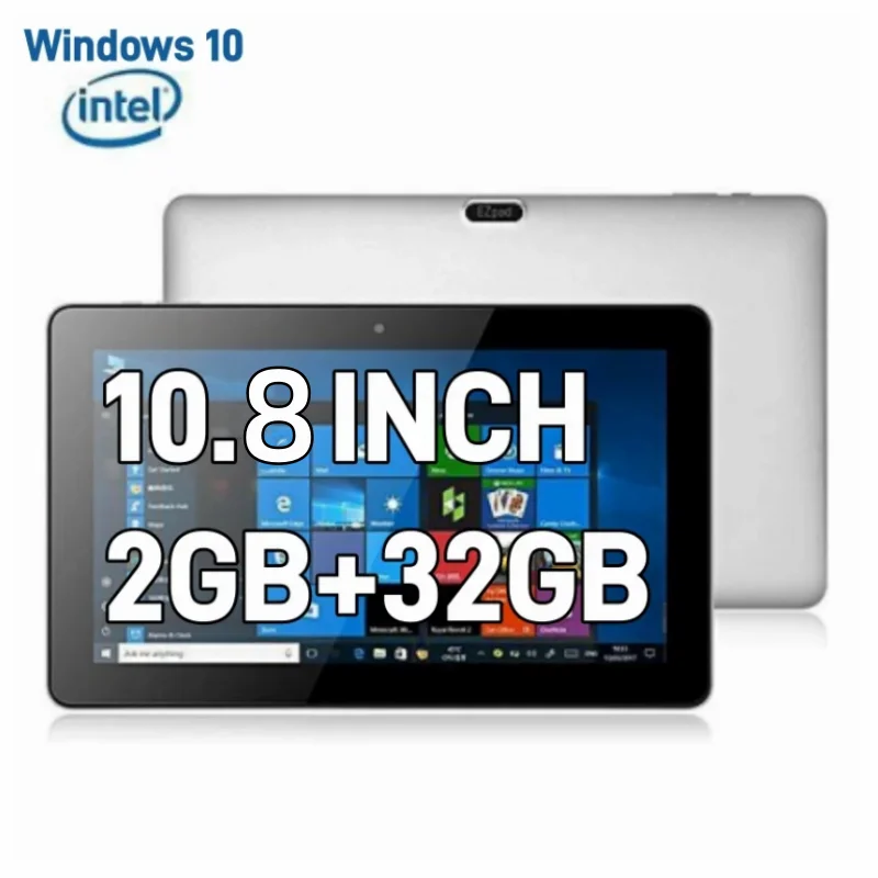 

Jumper EZpad 6 M6 Tablet PC 10.8 Inch 64bit Windows 10 Z8350 Quad Core 1.44GHz 2GB RAM 32GB ROM OTG HDMI 1366 x 768 Pixel