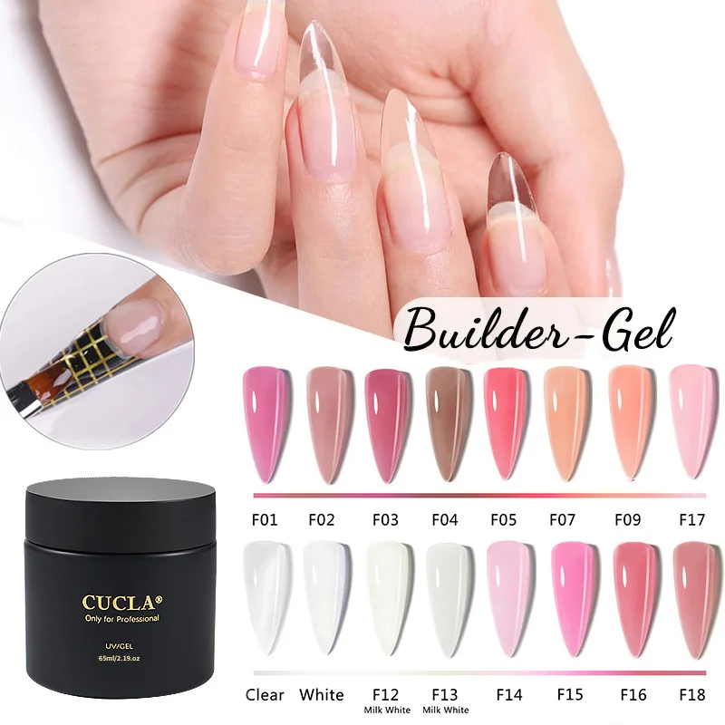 Quick Building UV Gel 65/100g Self-Leveling Nail Extension Gel Milk Pink White Fast Building UV Nail Hard Gel Varnish For Salon
Quick Building UV Gel 65/100g Self-Leveling Nail Extension Gel Milk Pink White Fast Building UV Nail Hard Gel Varnish For Salon