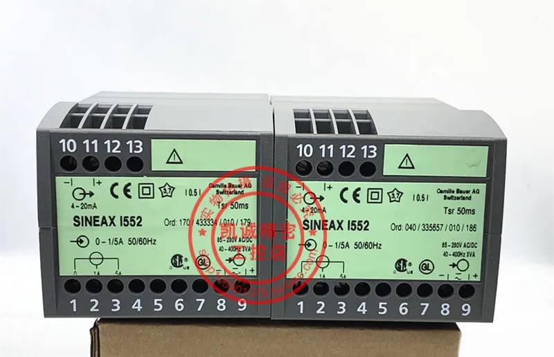 Оригинальный передатчик переменного тока SINEAX I552 Active Ord: 040/335469/010/321
Оригинальный передатчик переменного тока SINEAX I552 Active Ord: 040/335469/010/321