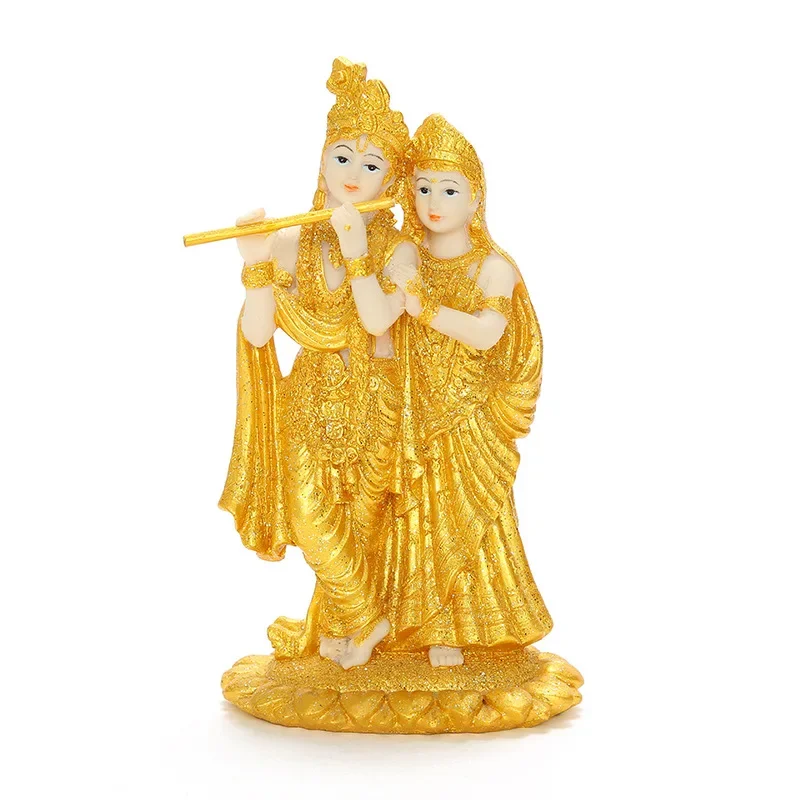 Lord Radha Krishna Buddha Statue Playing Flute Indian Sculptures Figurines Ornaments Home Garden Buddha Decoration Statues
Lord Radha Krishna Buddha Statue Playing Flute Indian Sculptures Figurines Ornaments Home Garden Buddha Decoration Statues