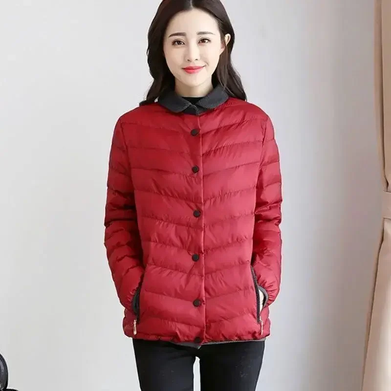Red Quilted Padded Overcoat Patchwork Long Padding Thick Duck Down Woman Coat Black Jackets for Women Winter Outer Korean 2023
Red Quilted Padded Overcoat Patchwork Long Padding Thick Duck Down Woman Coat Black Jackets for Women Winter Outer Korean 2023