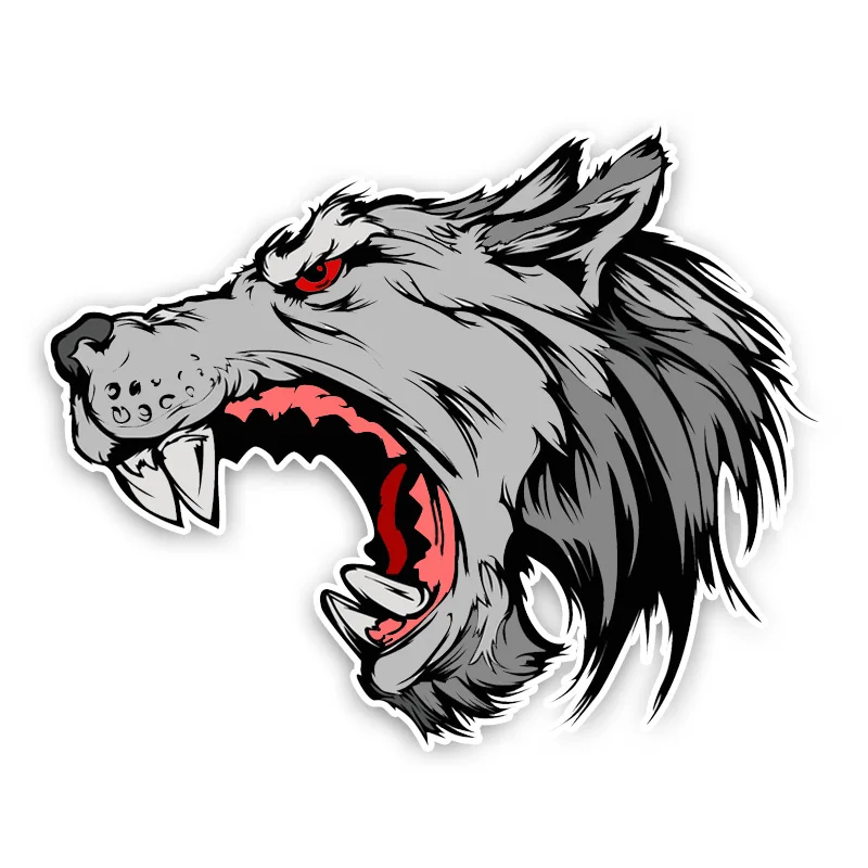 Z244# Car Sticker Wolf Angry Head Waterproof Vinyl Decal Car Accessories Pegatinas Para Coche DIY Car Styling
Z244# Car Sticker Wolf Angry Head Waterproof Vinyl Decal Car Accessories Pegatinas Para Coche DIY Car Styling