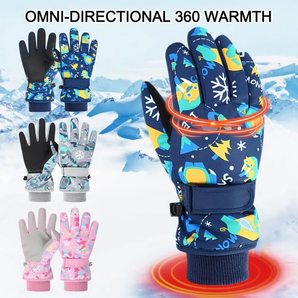 Fashion Children Kids Ski Gloves Winter Snow Warm Glove Boys Girl Waterproof Gloves Thicken Mittens Keep Finger Warm Gloves
Fashion Children Kids Ski Gloves Winter Snow Warm Glove Boys Girl Waterproof Gloves Thicken Mittens Keep Finger Warm Gloves