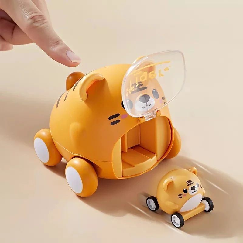 Montessori Catapult Inertia Car Toy Baby Toy Cars for 1 2 Year Old Toddler Cartoon Pull Back Car Interactive Toy for Kids Babies
Montessori Catapult Inertia Car Toy Baby Toy Cars for 1 2 Year Old Toddler Cartoon Pull Back Car Interactive Toy for Kids Babies