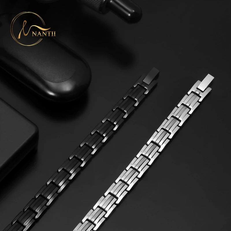 Double Row Health Care 4 Elements Negative ION Bracelet for Women Titanium 3000 Gauss Magnetic Therapy Bracelets
Double Row Health Care 4 Elements Negative ION Bracelet for Women Titanium 3000 Gauss Magnetic Therapy Bracelets