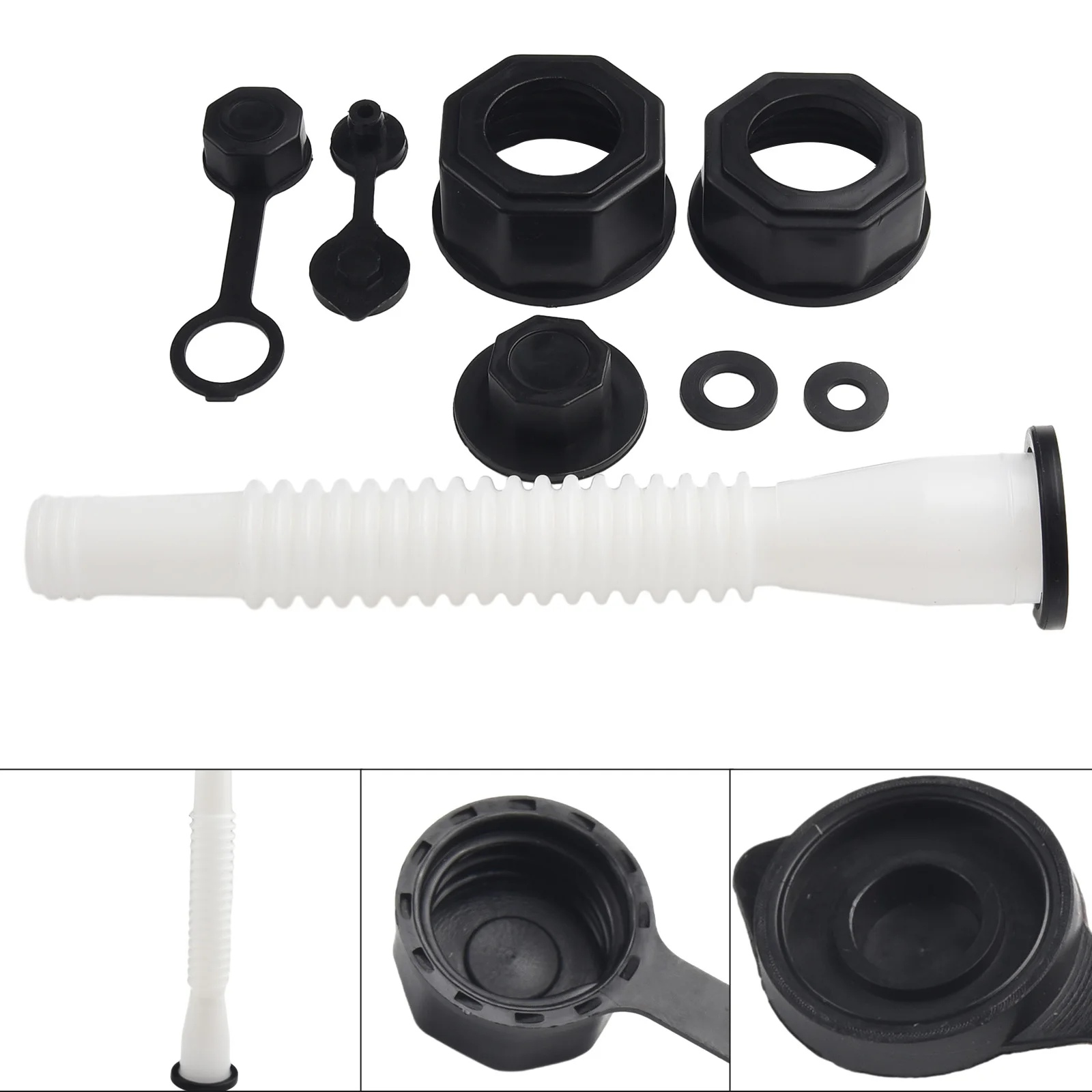 Nozzle Vent Set Gas Tank Nozzle Kit 1 Set Car Accessories For Gas Cans Old Style Cap Replacement Universal Useful
Nozzle Vent Set Gas Tank Nozzle Kit 1 Set Car Accessories For Gas Cans Old Style Cap Replacement Universal Useful