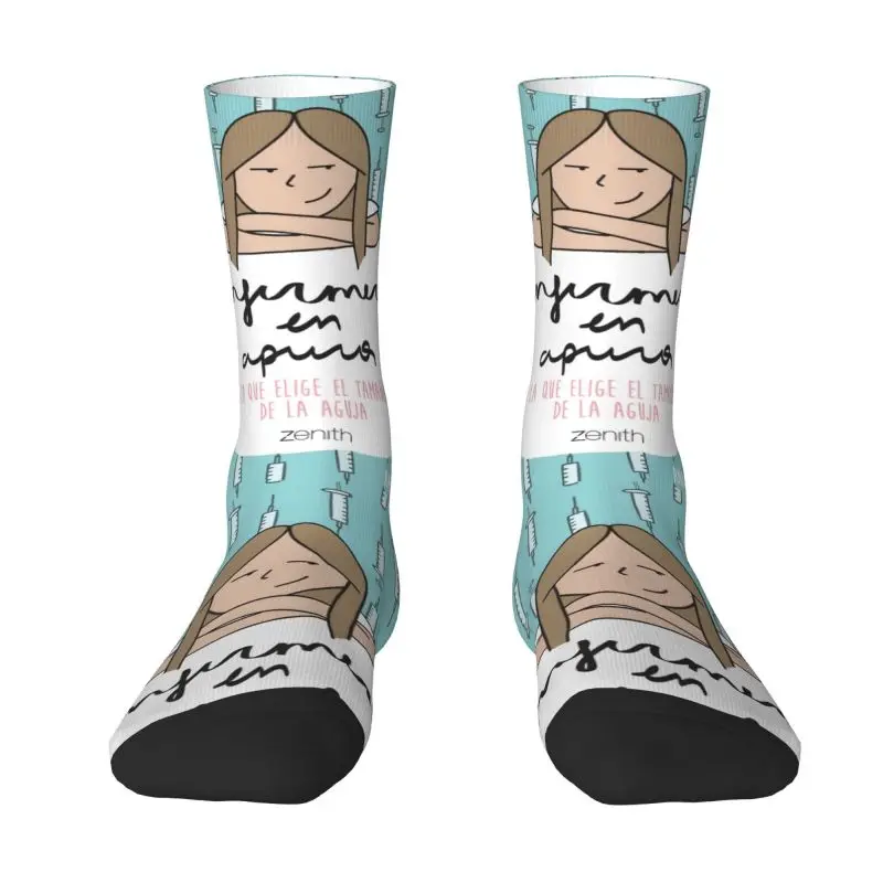 Cute Men's Enfermera En Apuros Doctor Nurse Medical Dress Socks Unisex Warm Comfortable 3D Print Crew Socks
Cute Men's Enfermera En Apuros Doctor Nurse Medical Dress Socks Unisex Warm Comfortable 3D Print Crew Socks