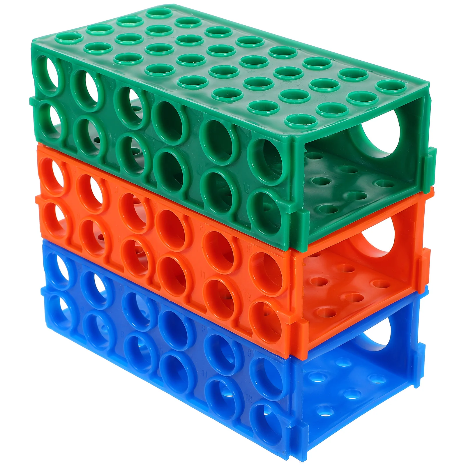 3 Pcs Test Tube Holders Test Tube Organizer Laboratory Test Tube Rack Sampling Tube Holder
3 Pcs Test Tube Holders Test Tube Organizer Laboratory Test Tube Rack Sampling Tube Holder
