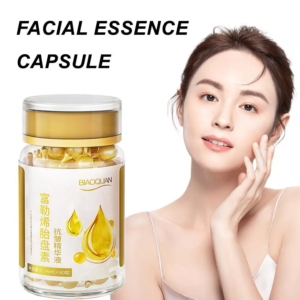 60 Capsule Essence Moisturizing Facial Serum Firming Pores Repairing Liquid Hydrating Shrink Anti-wrinkle L3P7
60 Capsule Essence Moisturizing Facial Serum Firming Pores Repairing Liquid Hydrating Shrink Anti-wrinkle L3P7