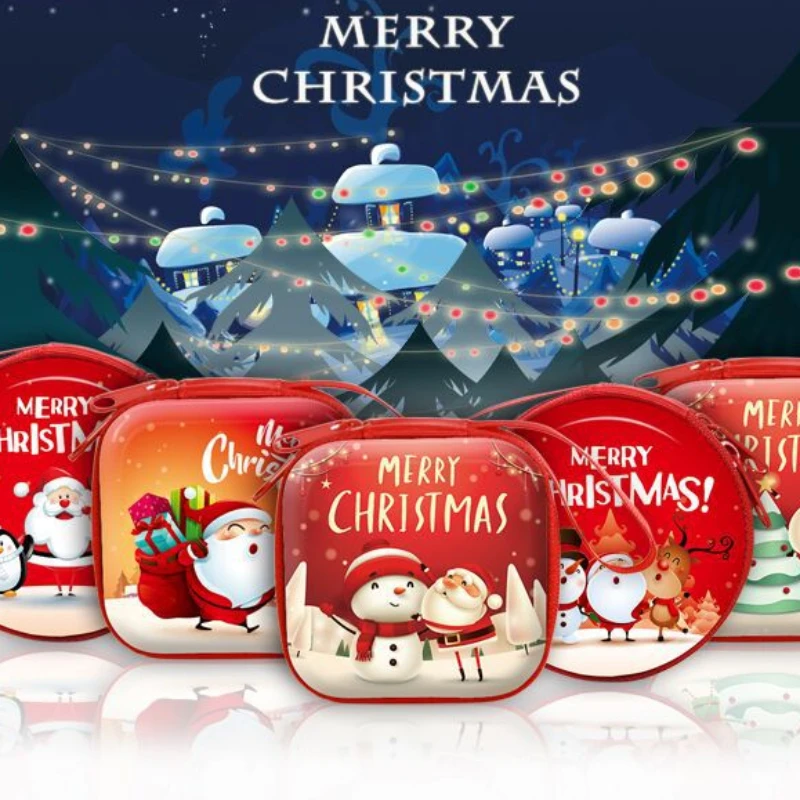 Coin Purse Tinplate Headphone CaseChristmas Gift Santa Claus Elk Pattern Mini Wallet Key Bag Red Kid Christmas Gifts New Year
Coin Purse Tinplate Headphone CaseChristmas Gift Santa Claus Elk Pattern Mini Wallet Key Bag Red Kid Christmas Gifts New Year