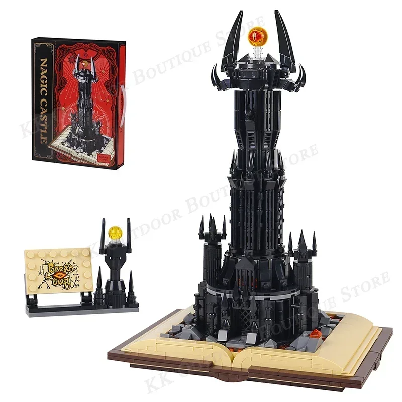 Книга «волшебный замок», креативная черная башня, строительный блок, книга, экспертные идеи, кирпичи, Темная Башня, декоративные игрушки для детей, подарок
Книга «волшебный замок», креативная черная башня, строительный блок, книга, экспертные идеи, кирпичи, Темная Башня, декоративные игрушки для детей, подарок