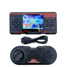 

New FC3000 handheld game console 8 simulator children's color screen game console for PXPX7 Black Grey Dropshipping