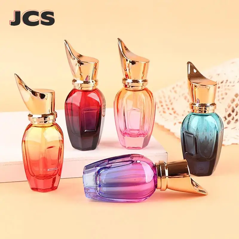 

28ml Perfume Bottle Glass Colorful Portable Refillable Travel Perfume Atomizer Empty Makeup Container Mist Spray Bottle