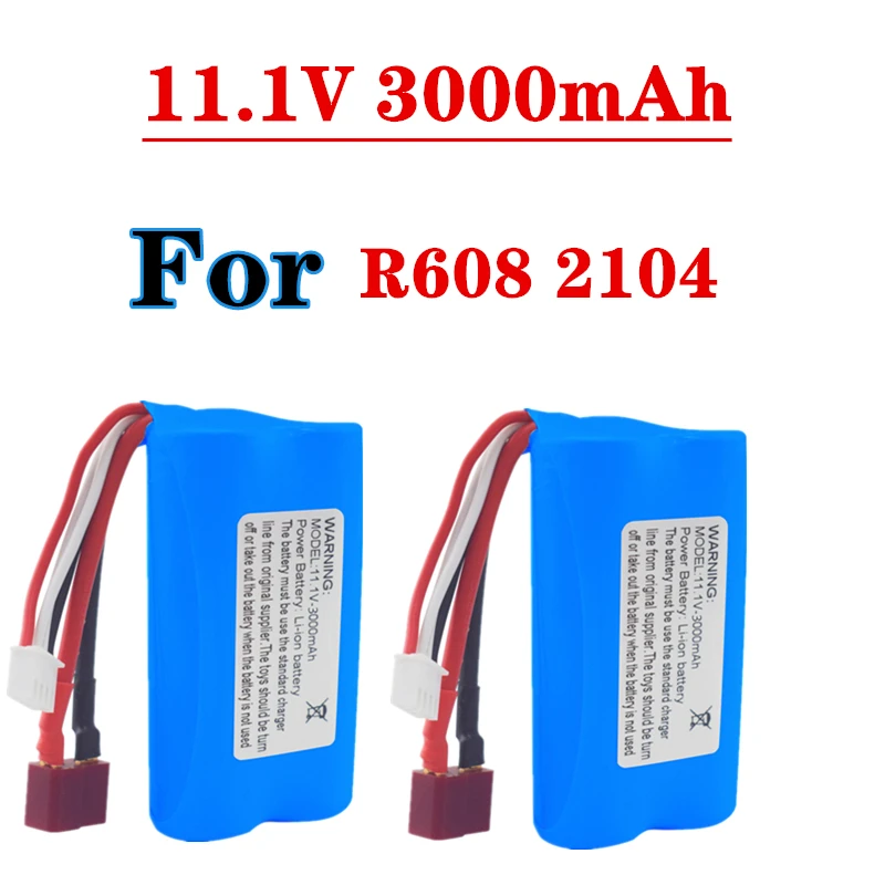 11.1V 3000mAh Lithium Battery For R608 2104 Brushless High-Speed Water-Cooled Remote Control Boat Model Toy 11.1V Battery
11.1V 3000mAh Lithium Battery For R608 2104 Brushless High-Speed Water-Cooled Remote Control Boat Model Toy 11.1V Battery