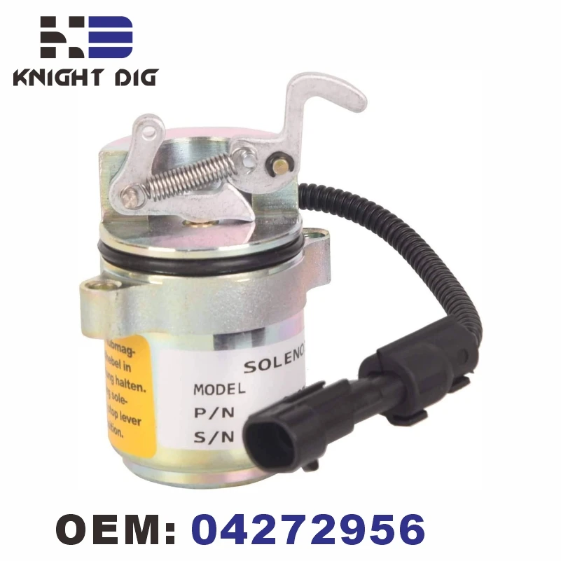 12V Fuel Shut Off Solenoid 04272956 Compatible with DEUTZ F2L2011 BF3L2011 Deutz Diesel Skid Steer 863 864 873 883
12V Fuel Shut Off Solenoid 04272956 Compatible with DEUTZ F2L2011 BF3L2011 Deutz Diesel Skid Steer 863 864 873 883