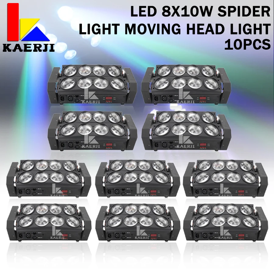 Free Shipping 10Pcs Hot sell LED stage light beam DJ DISCO LED rgbw moving head led spot led Spider 8x10W RGBW Beam Light
Free Shipping 10Pcs Hot sell LED stage light beam DJ DISCO LED rgbw moving head led spot led Spider 8x10W RGBW Beam Light
