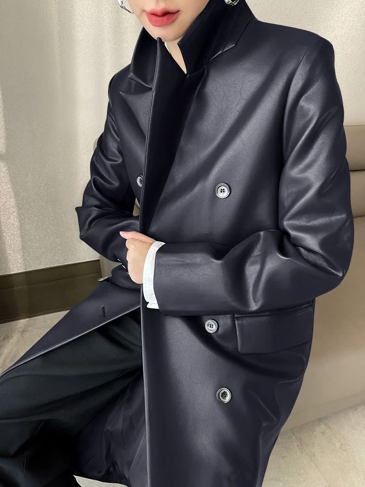 2023 Autumn/Winter New Women's Coat Solid Large Sheepskin OL Commuter High Street Versatile Mid length Suit Collar Plus Cotton W
2023 Autumn/Winter New Women's Coat Solid Large Sheepskin OL Commuter High Street Versatile Mid length Suit Collar Plus Cotton W