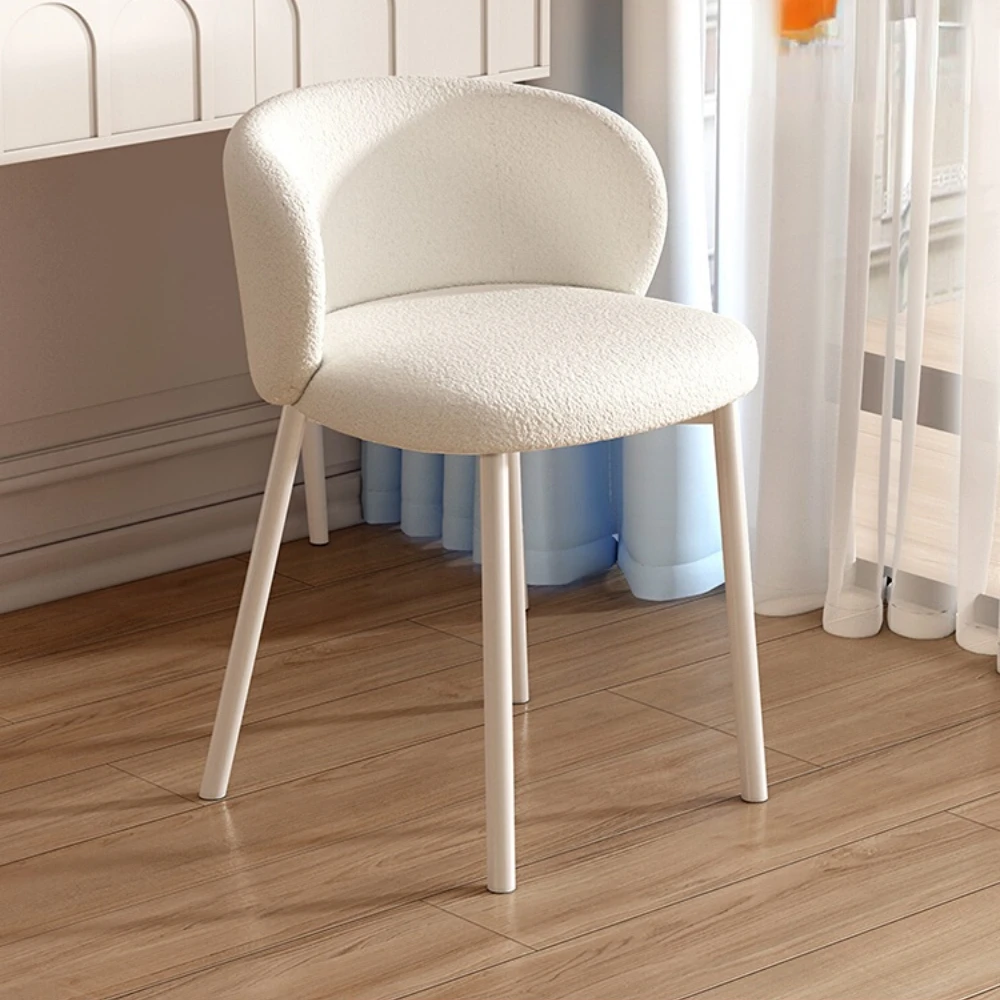Cream Style Light Luxury Makeup Stool Modern Simple Small Apartment Lambswool Bow Fairy Backrest Dressing Stool
Cream Style Light Luxury Makeup Stool Modern Simple Small Apartment Lambswool Bow Fairy Backrest Dressing Stool