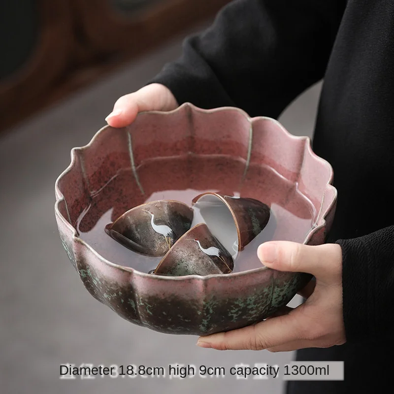 Керамический большой чайный тазик, ручная посуда для заземления, чайный тазик, Bei Xi, моечная щетка, чайный тазик, чайный лист, чайный сервиз
Керамический большой чайный тазик, ручная посуда для заземления, чайный тазик, Bei Xi, моечная щетка, чайный тазик, чайный лист, чайный сервиз