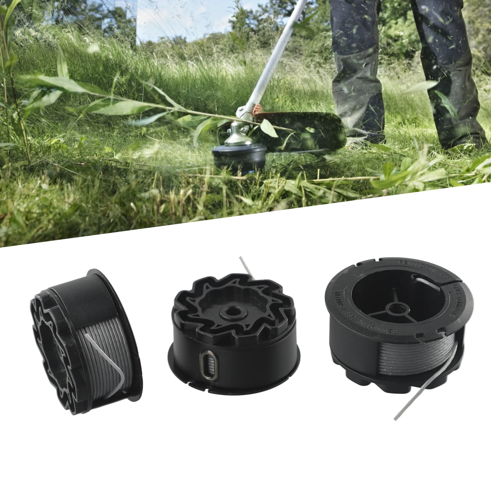 1/3pc Grass Trimmer Accessory For Bosch Line Spool UniversalGrassCut F016800570 Garden Power Tool Accessories
1/3pc Grass Trimmer Accessory For Bosch Line Spool UniversalGrassCut F016800570 Garden Power Tool Accessories