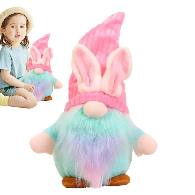 

Easter Gnomes Decor Decorative Easter Bunny Gnome Cute Easter Decor Collectible Dwaft Dolls For Dining Table Bedside Living Room