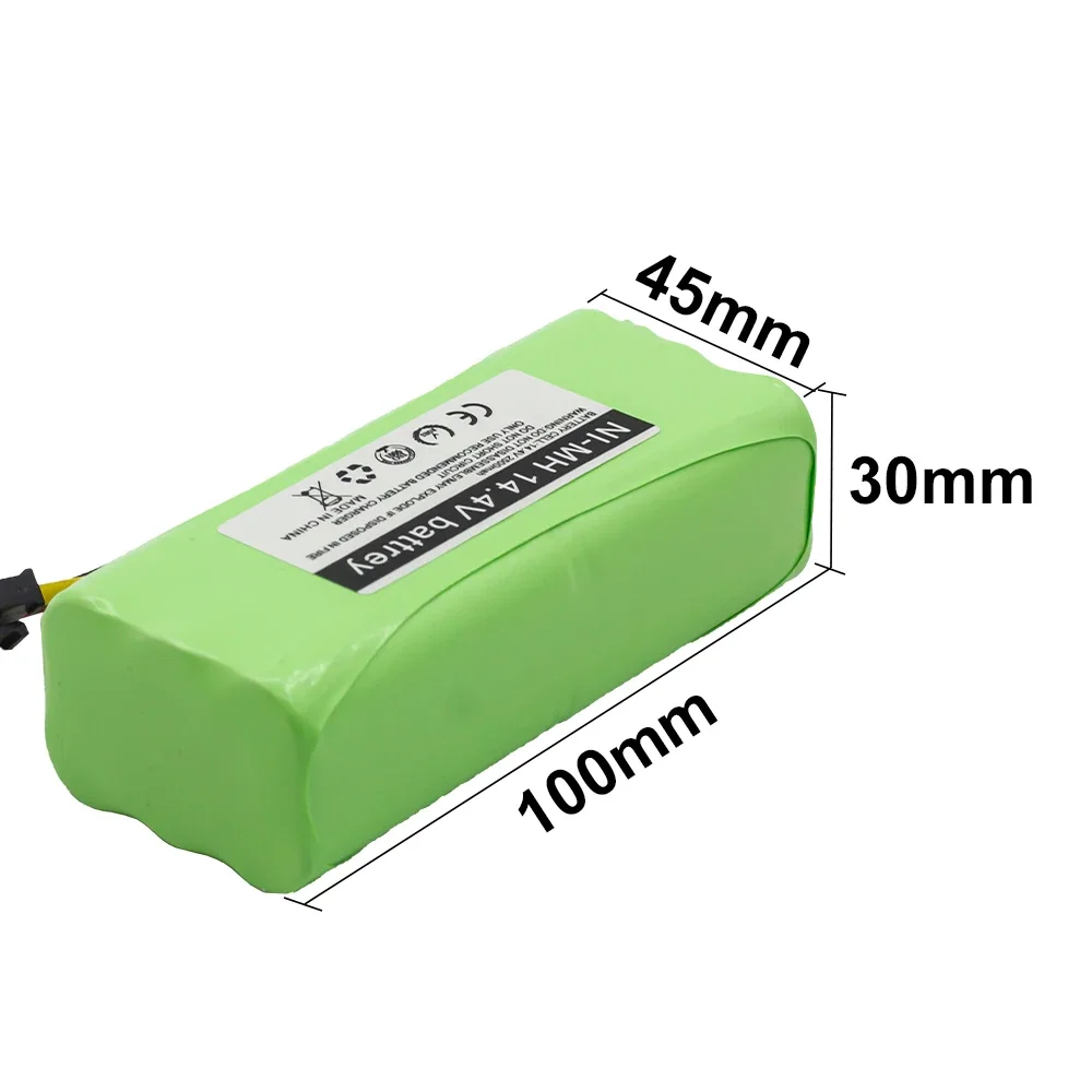 

Ni-MH AA Rechargeable battery Pack 14.4V 2500MAH for Ecovacs Deebot Deepoo X600 ZN605 ZN606 ZN609 Midea Redmond Vacuum Cleaner