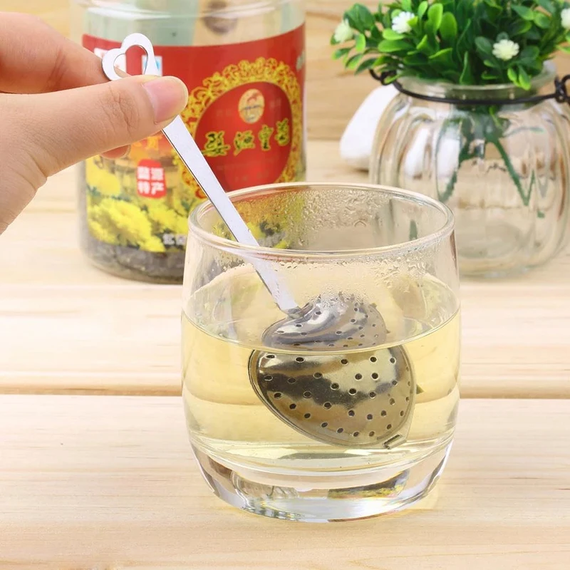 Reusable Stainless Steel Tea Infuser Sphere Mesh Strainer Coffee Herb Spice Filter Diffuser Handle Kitchen Accessories Gadgets
Reusable Stainless Steel Tea Infuser Sphere Mesh Strainer Coffee Herb Spice Filter Diffuser Handle Kitchen Accessories Gadgets