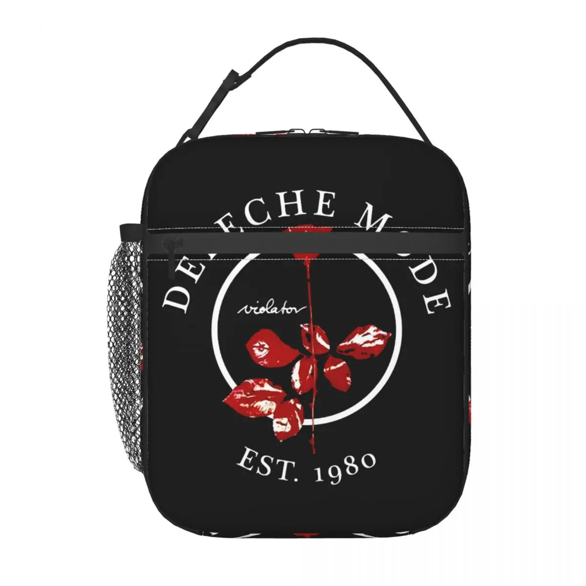 

Electronic Rock Depeche Cool Mode Portable Lunch Boxes Women Waterproof Cooler Thermal Food Insulated Lunch Bag Children Student