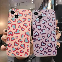 Heart Leopard Print Phone Case For iPhone 13 Pro Max 11 12 Pro Max X XR XS Max 7 8 Plus SE 2020 Cute Love Shockproof Back Cover
Heart Leopard Print Phone Case For iPhone 13 Pro Max 11 12 Pro Max X XR XS Max 7 8 Plus SE 2020 Cute Love Shockproof Back Cover