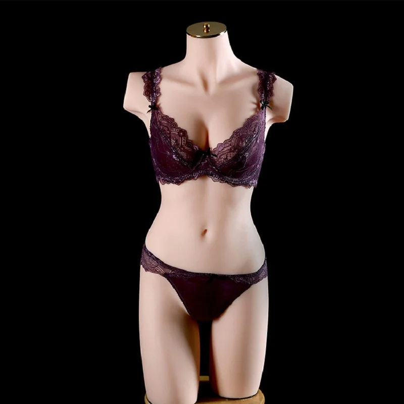 Female Soft Half-Body Mannequin with Arms Silicone Female Upper Body Mannequin Display for Underwears and Clothing Dummy Props
Female Soft Half-Body Mannequin with Arms Silicone Female Upper Body Mannequin Display for Underwears and Clothing Dummy Props