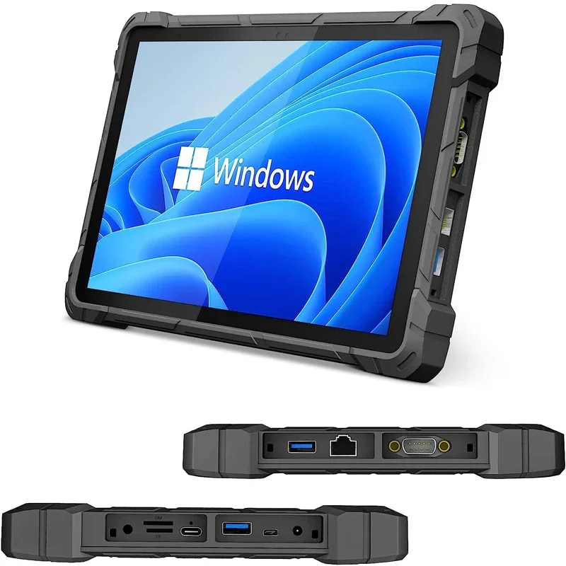 

Aotesier 10.1 Inch Windows 11 Pro Rugged Tablet 4G LTE GPS 8GB RAM/128 GB ROM 10000mAh/3.7V Battery