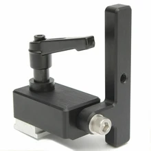 Miter Track Stop 90 Degrees Handle Miter Stopper For T-Slot T-Track T-rail Positioning Ixing WoodWorking Tool 3.3*1.4*2.4inch
Miter Track Stop 90 Degrees Handle Miter Stopper For T-Slot T-Track T-rail Positioning Ixing WoodWorking Tool 3.3*1.4*2.4inch