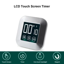 Cooking LCD Backlight Digital Timer Fitness Touch Control Large Display Countdown Alarm 99 Minutes 59 Seconds Home Supplies
Cooking LCD Backlight Digital Timer Fitness Touch Control Large Display Countdown Alarm 99 Minutes 59 Seconds Home Supplies