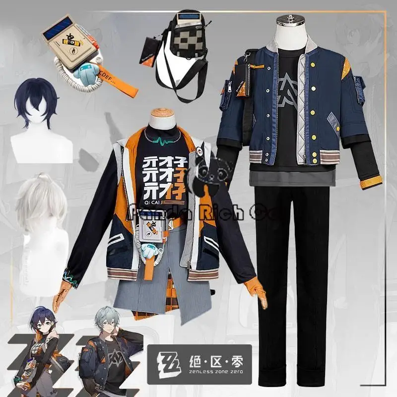 Game Zenless Zone Zero Wise Cosplay Belle Cosplay Costume Wise Wig Belle Wig Uniform Gentle House Phaethon Proxy Bag Props Cos
Game Zenless Zone Zero Wise Cosplay Belle Cosplay Costume Wise Wig Belle Wig Uniform Gentle House Phaethon Proxy Bag Props Cos