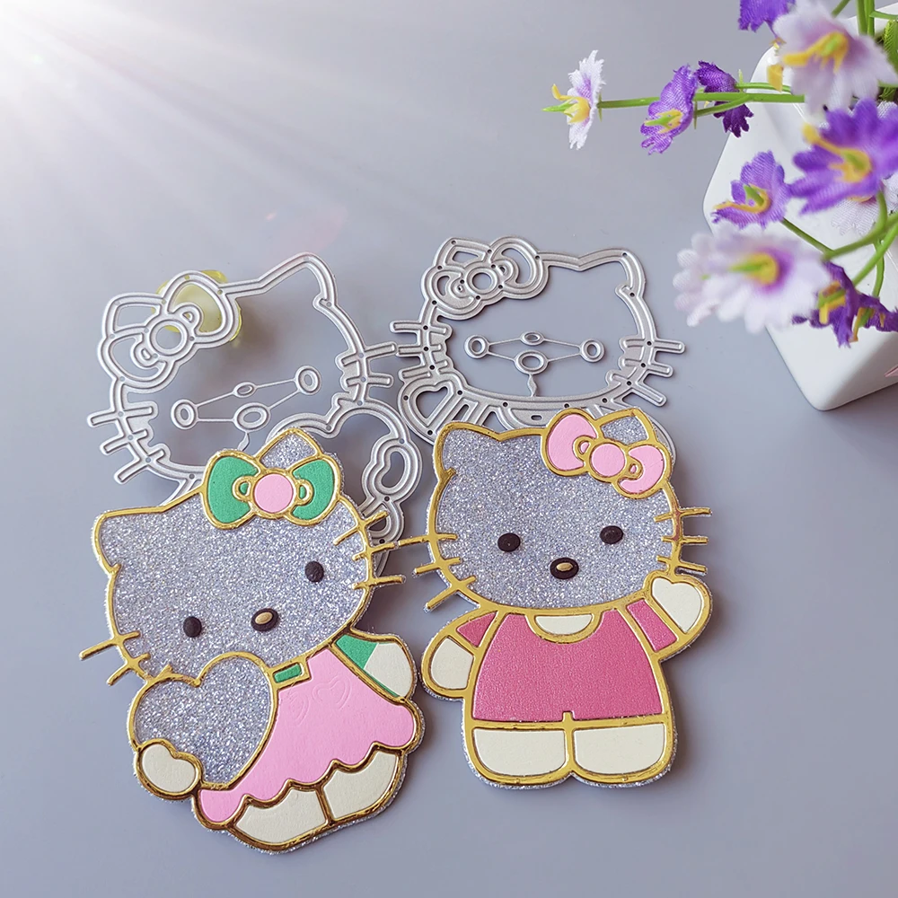 2 classic cartoon cats die-cutting dies scrapbook decoration embossed photo album decoration card making DIY crafts
2 classic cartoon cats die-cutting dies scrapbook decoration embossed photo album decoration card making DIY crafts