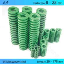 Compression Spring Heavy Load Die Mold Springs Green Outer Diameter 8 10 12 14 16 18 20 22mm Length 20 25 30 35 40 45 - 175mm
