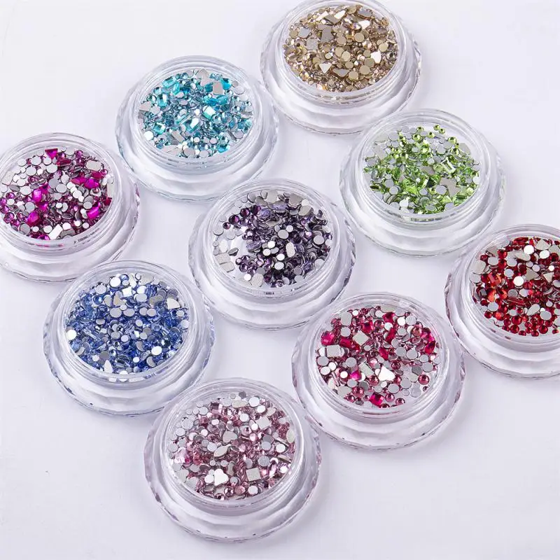 Round Box Nail Drill Rich Style Alien Trumpet Flat Bottom Mini Rhinestones/ornaments New Nail Drill Different Patterns Nail Art
Round Box Nail Drill Rich Style Alien Trumpet Flat Bottom Mini Rhinestones/ornaments New Nail Drill Different Patterns Nail Art