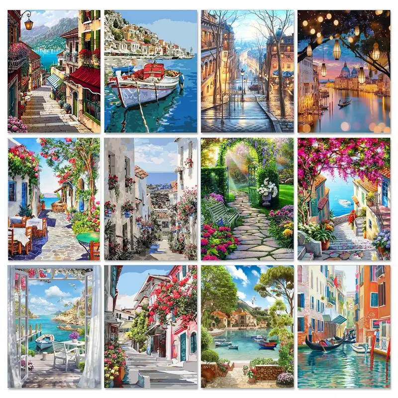 GATYZTORY Modern Coloring By Numbers Landscape Paint Canvas Oil Picture Painting By Number Hand Painted For Adults Home Decor
GATYZTORY Modern Coloring By Numbers Landscape Paint Canvas Oil Picture Painting By Number Hand Painted For Adults Home Decor