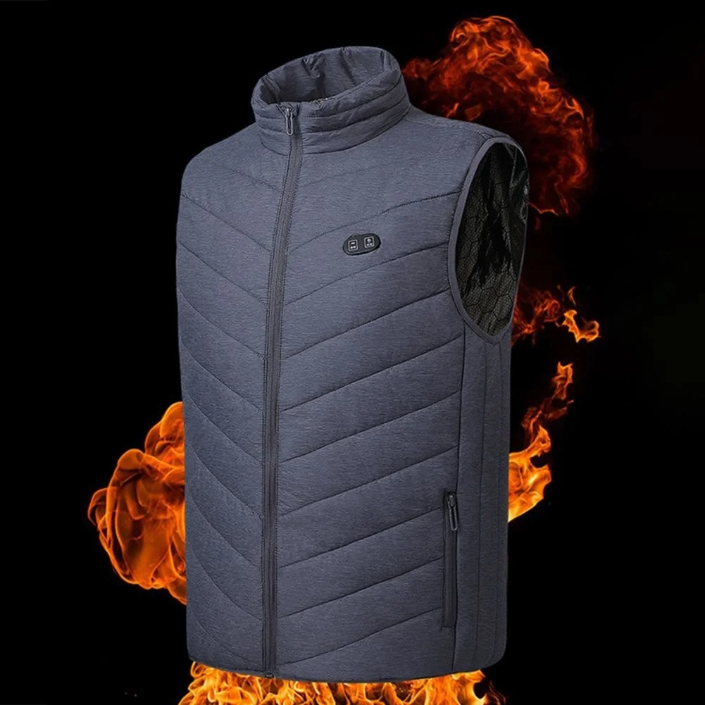 10 Places Heated Vest Men Women Usb Heated Jacket Heating Vest Thermal Clothing Hunting Vest Winter Heating Jacket
10 Places Heated Vest Men Women Usb Heated Jacket Heating Vest Thermal Clothing Hunting Vest Winter Heating Jacket